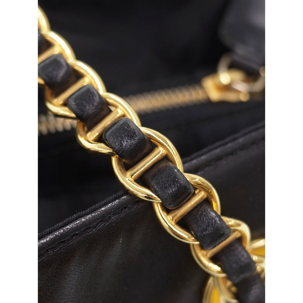Prada Chain Shoulder Bag Black - Picture 8 of 9